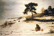 Sir John Everett Millais Blow Thou Winter Wind oil on canvas